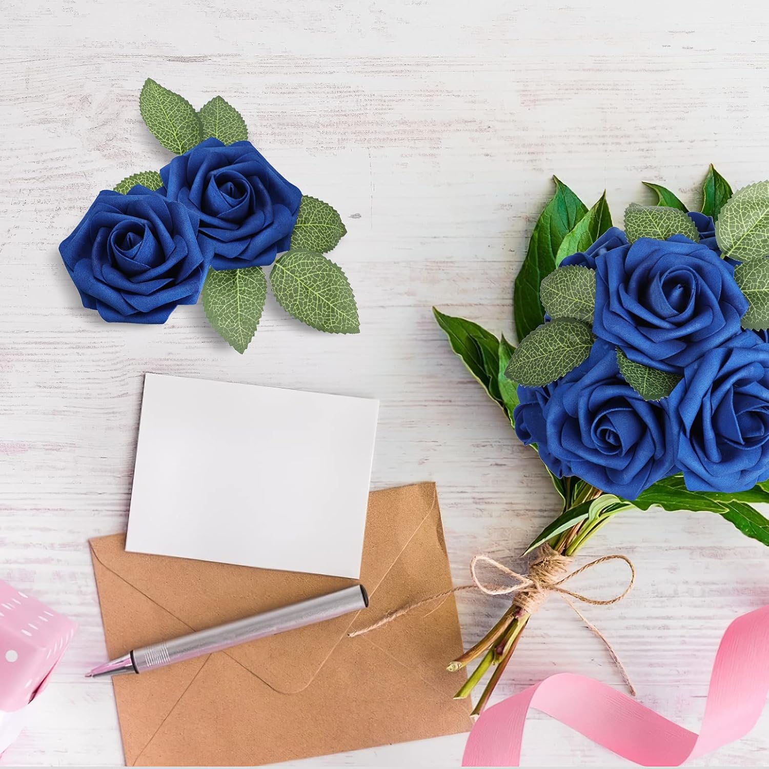 Blue Pinafore Denim Dress