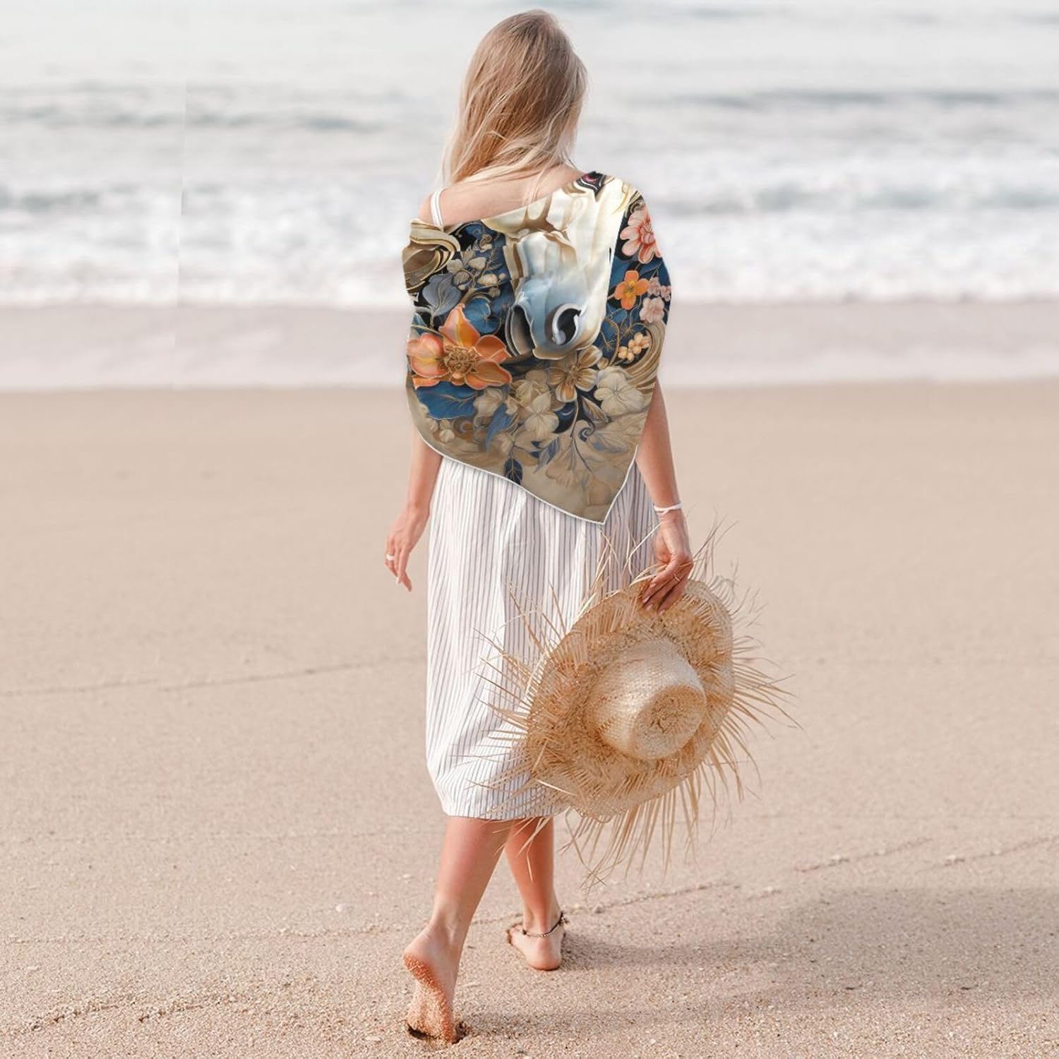 Blue Pinafore Denim Dress