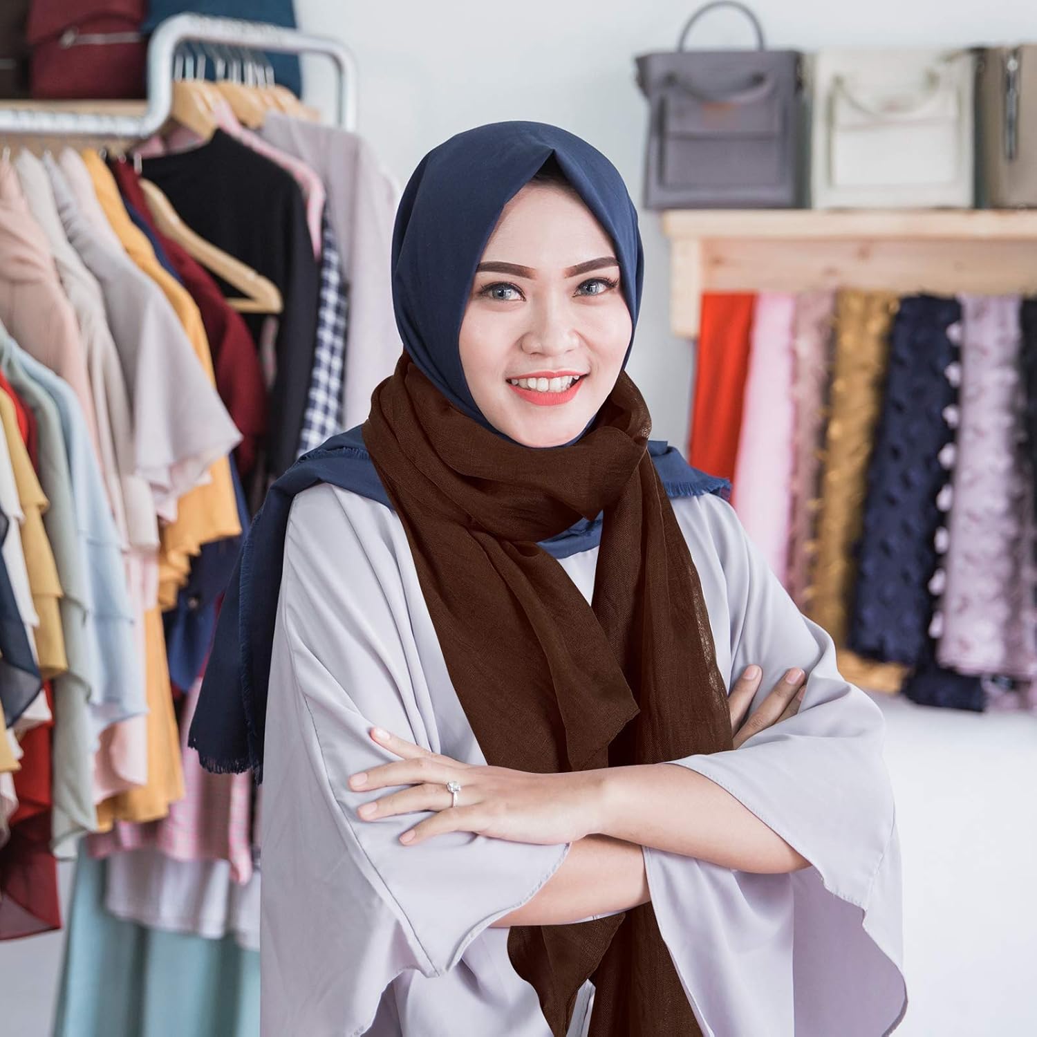 Blue Pinafore Denim Dress