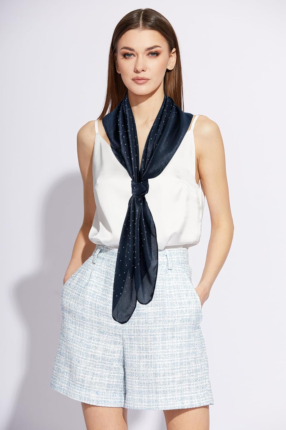 Blue Pinafore Denim Dress