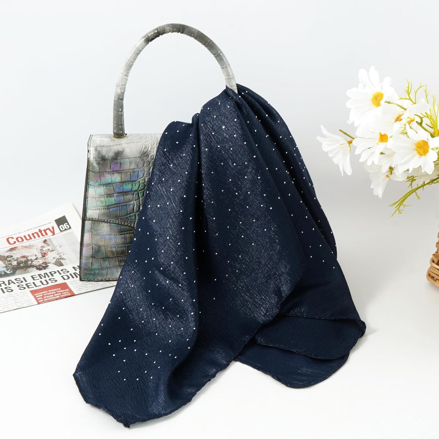 Blue Pinafore Denim Dress