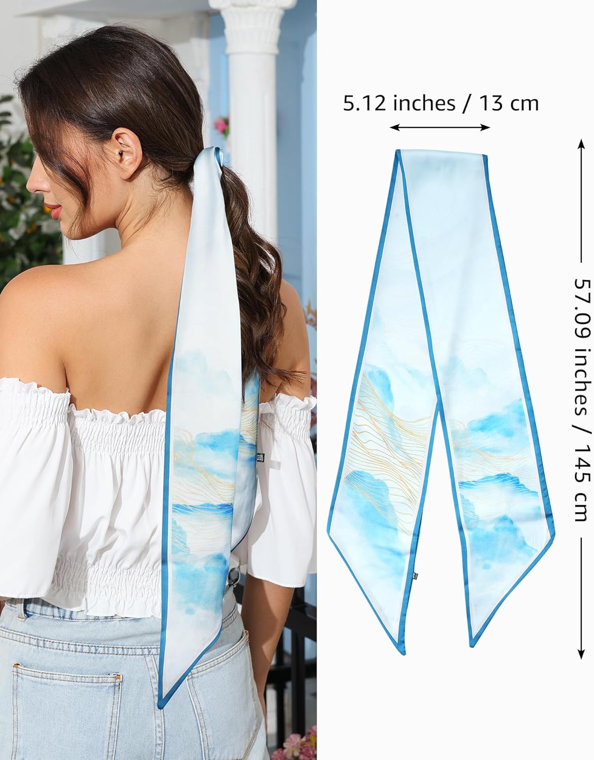 Blue Pinafore Denim Dress