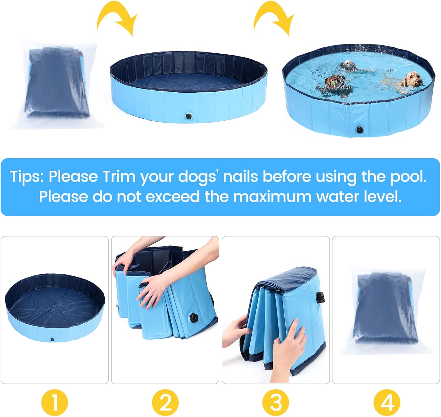 Blue Pinafore Denim Dress