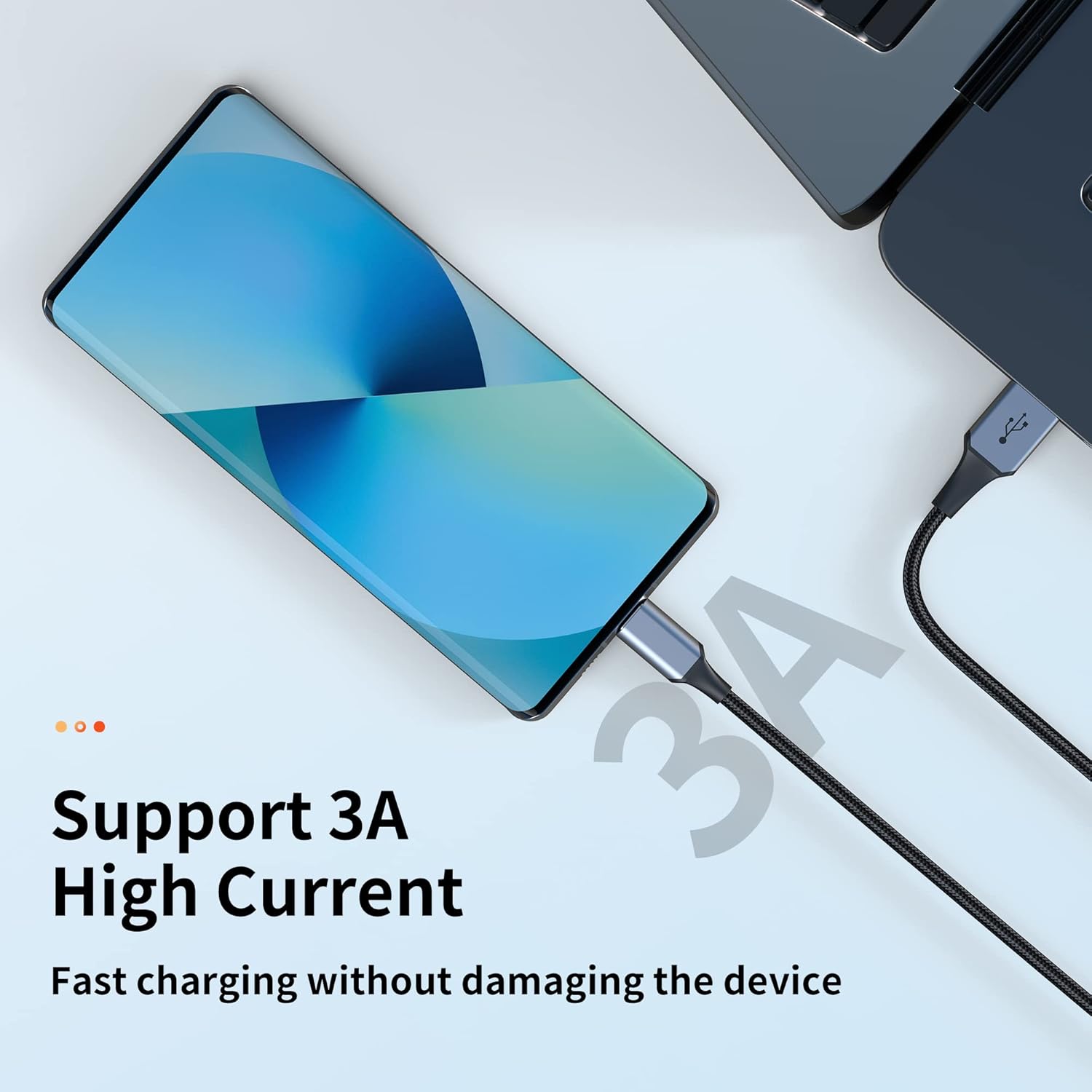 Blue Pinafore Denim Dress