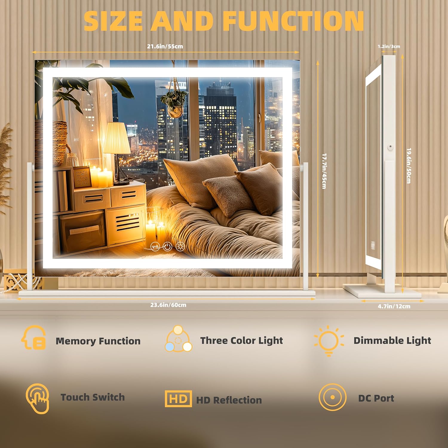 Blue Pinafore Denim Dress