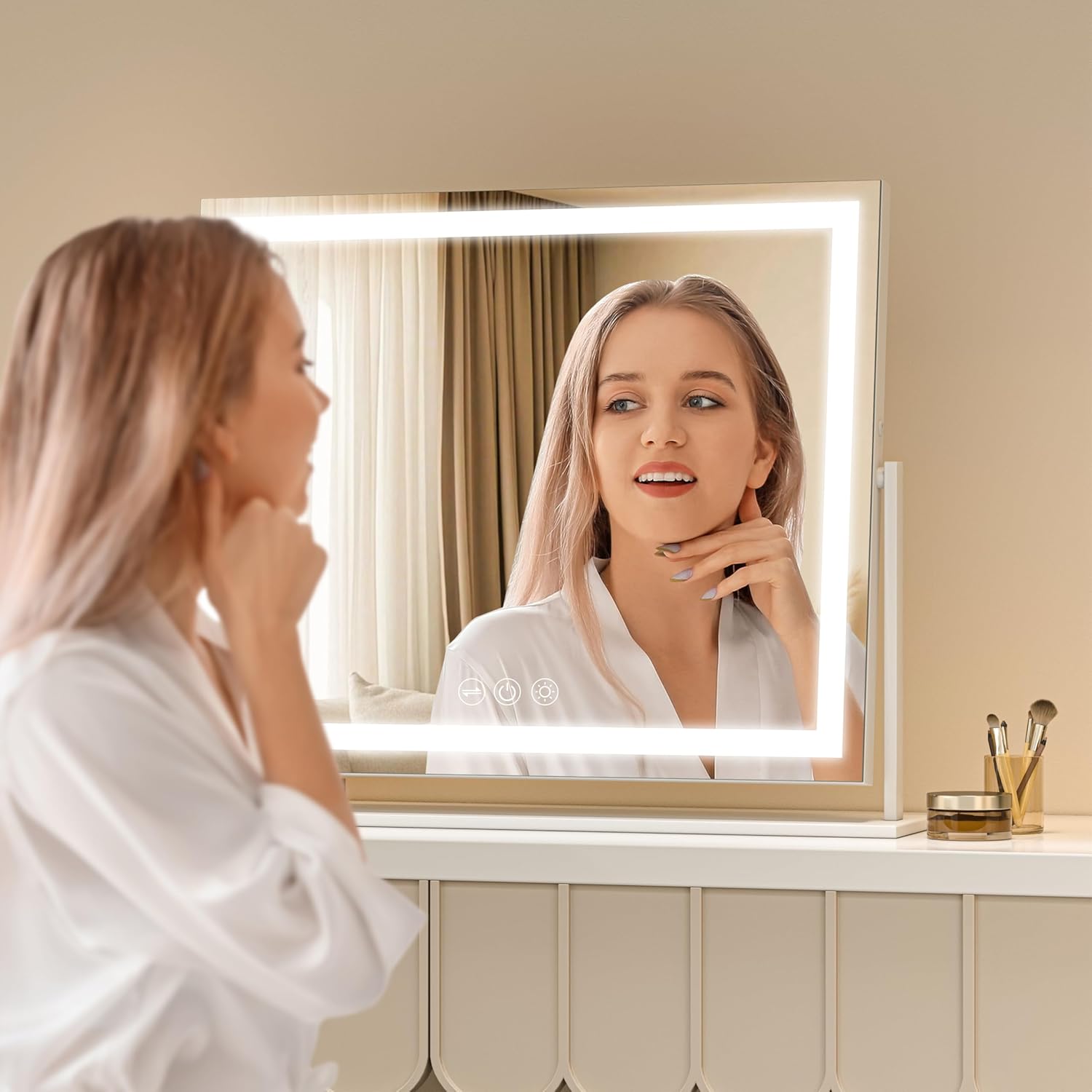 Blue Pinafore Denim Dress