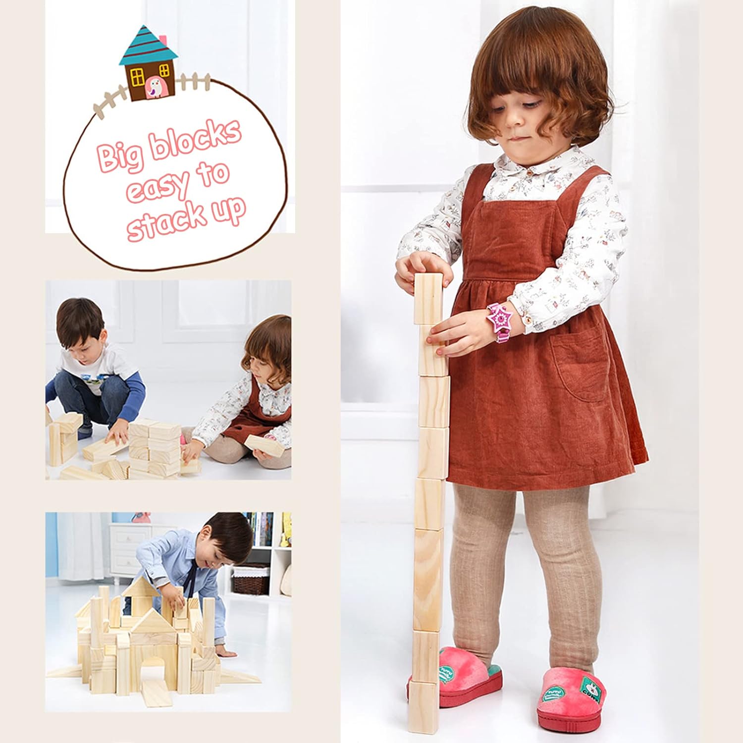 Blue Pinafore Denim Dress