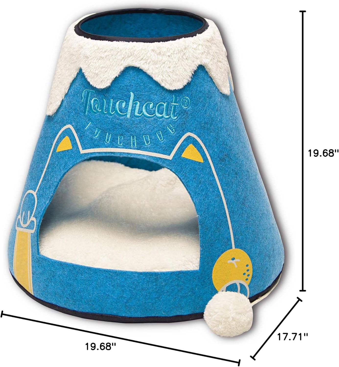 Blue Pinafore Denim Dress