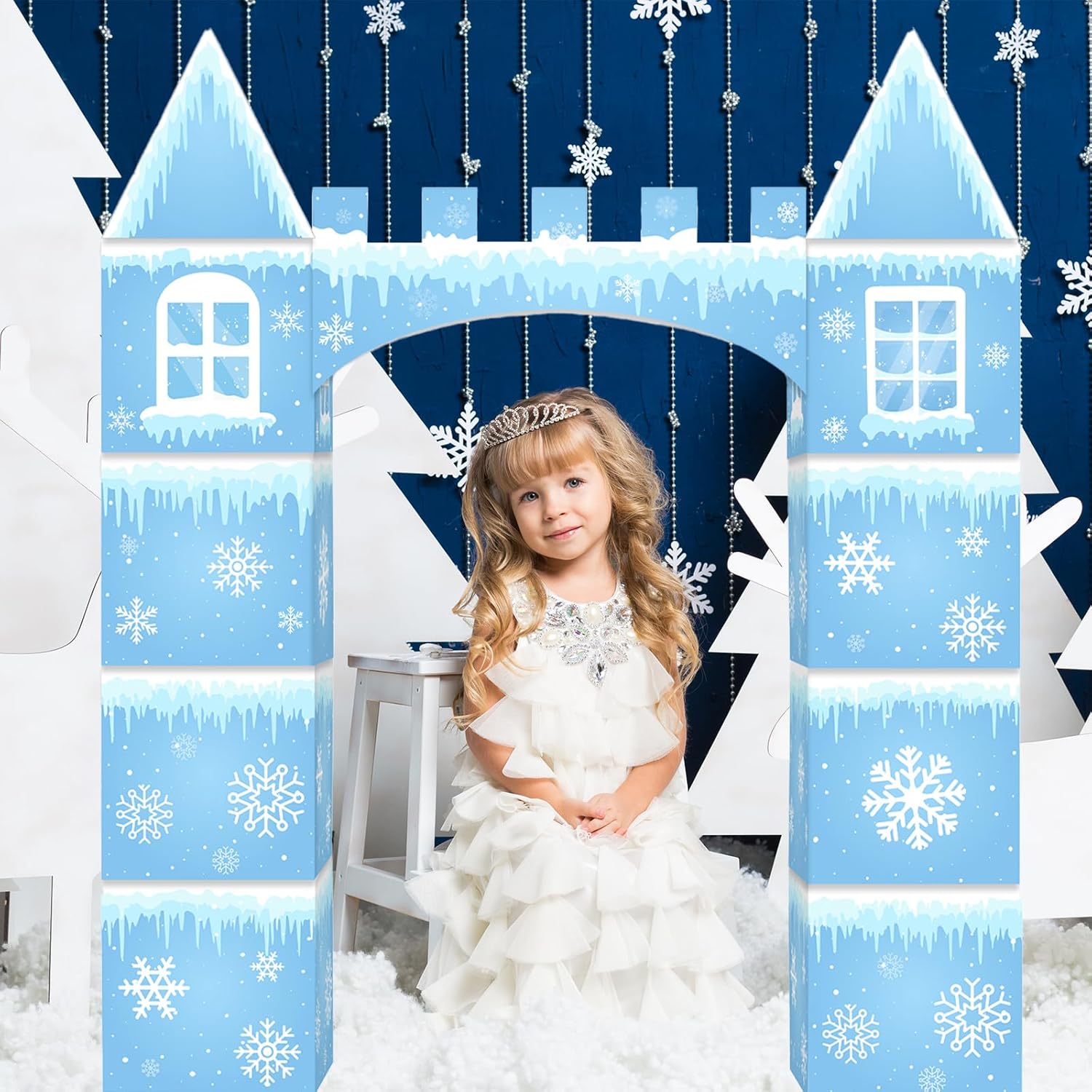Blue Pinafore Denim Dress