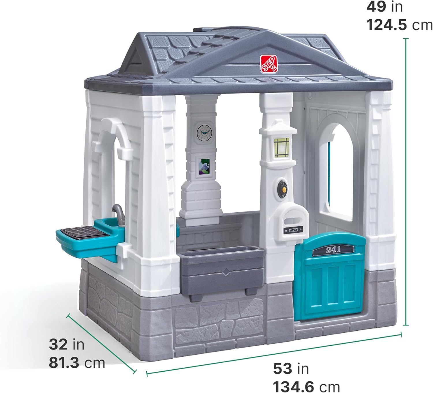 Blue Pinafore Denim Dress