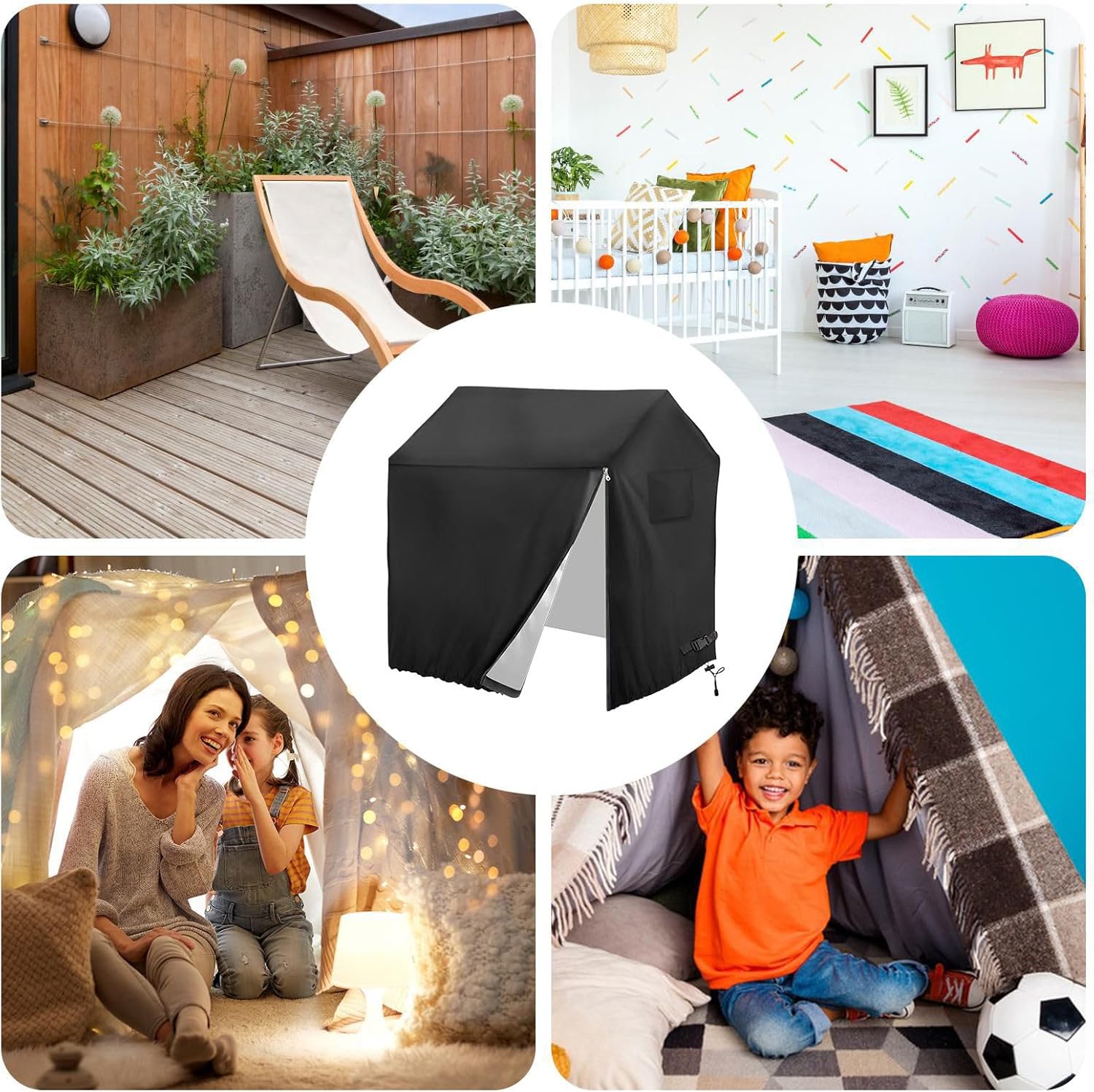 Blue Pinafore Denim Dress