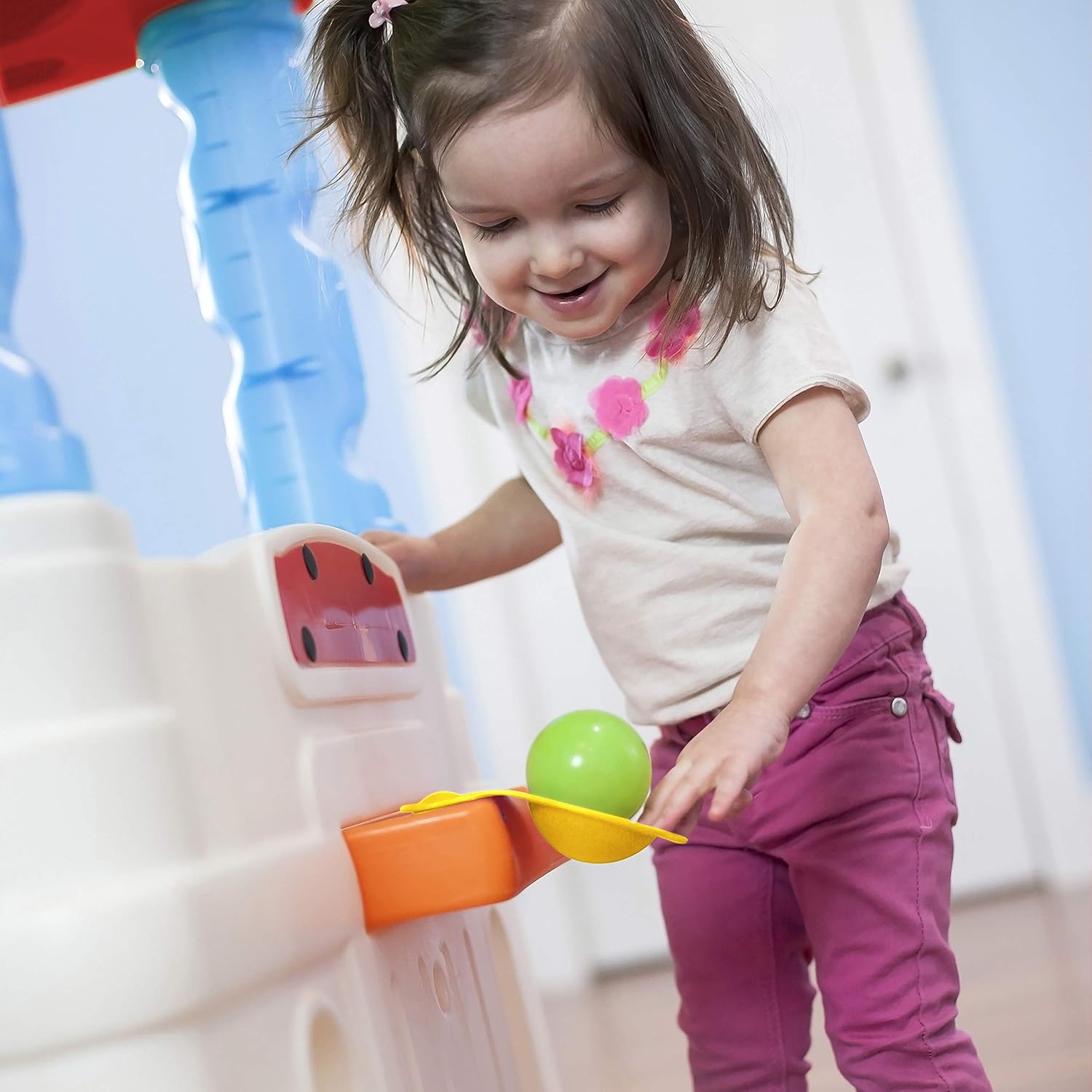 Blue Pinafore Denim Dress