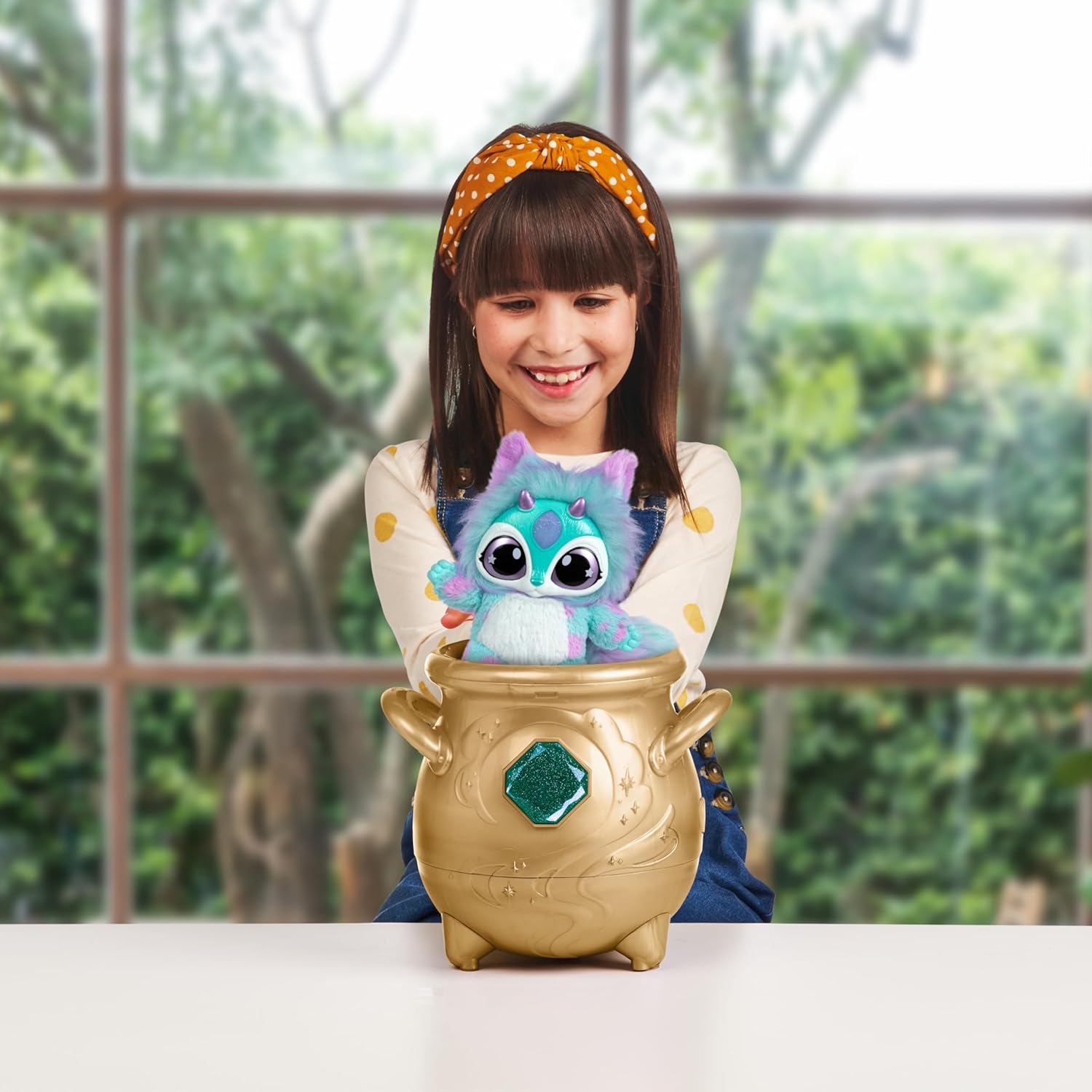 Blue Pinafore Denim Dress