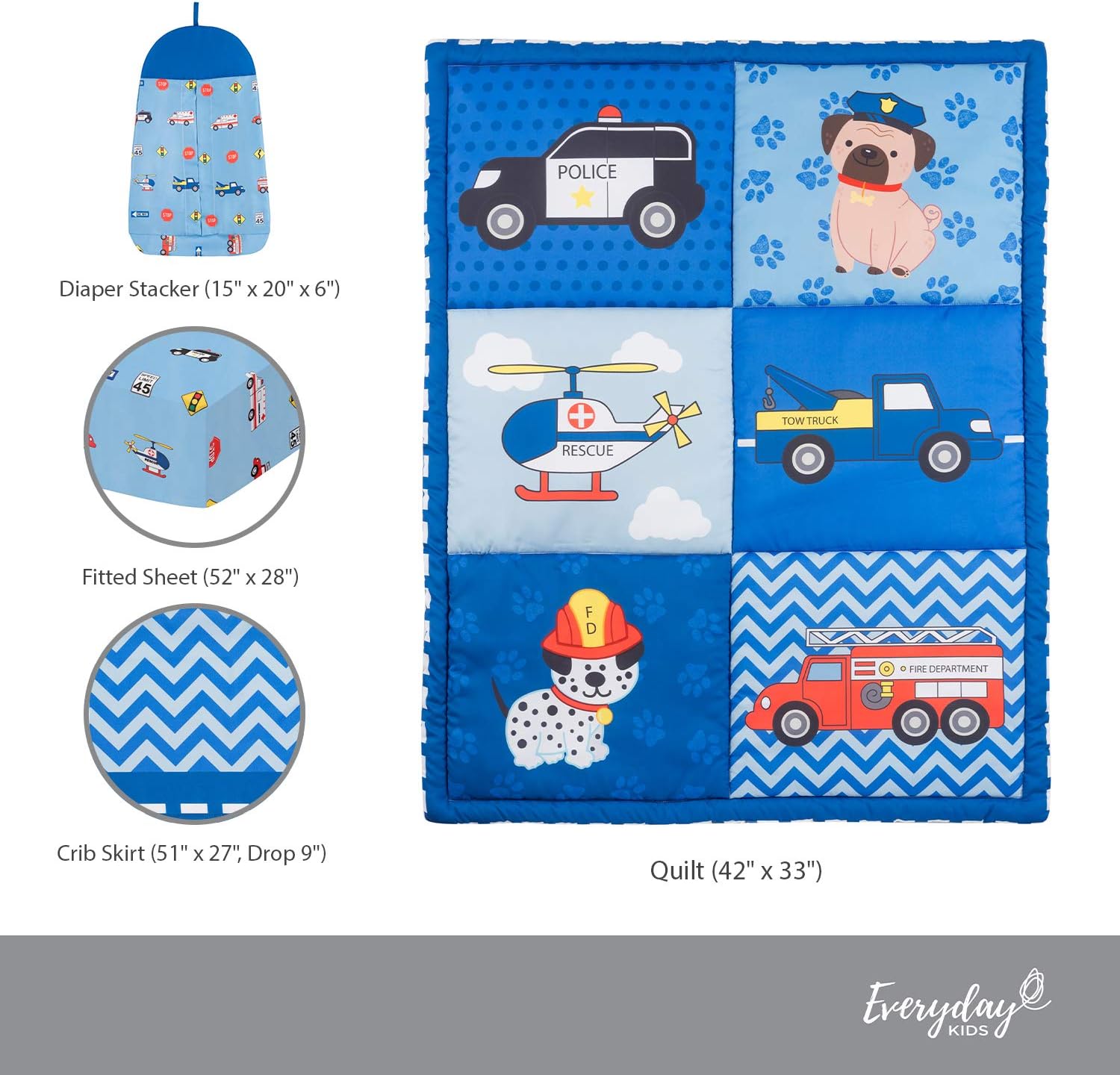 Blue Pinafore Denim Dress