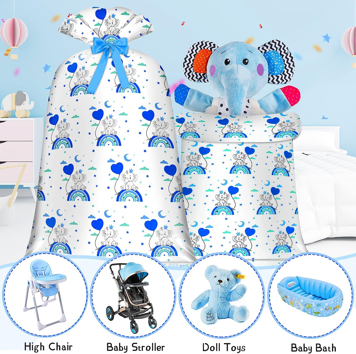 Blue Pinafore Denim Dress