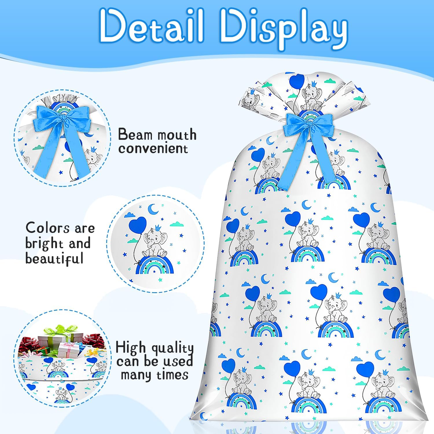 Blue Pinafore Denim Dress