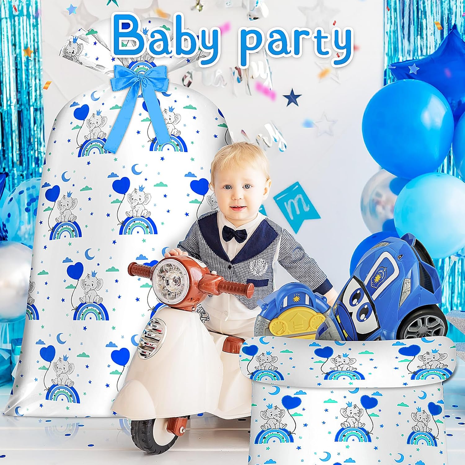 Blue Pinafore Denim Dress