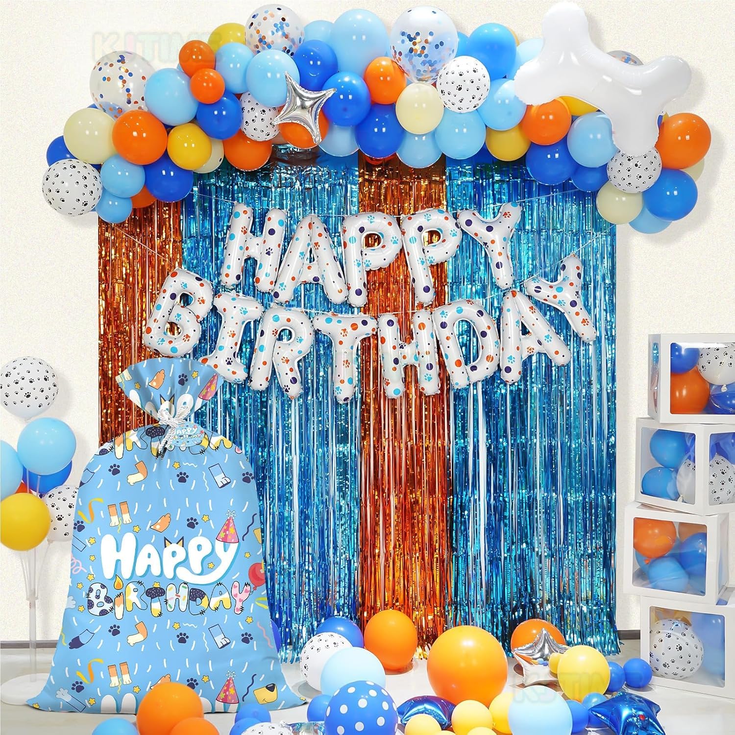 Blue Pinafore Denim Dress