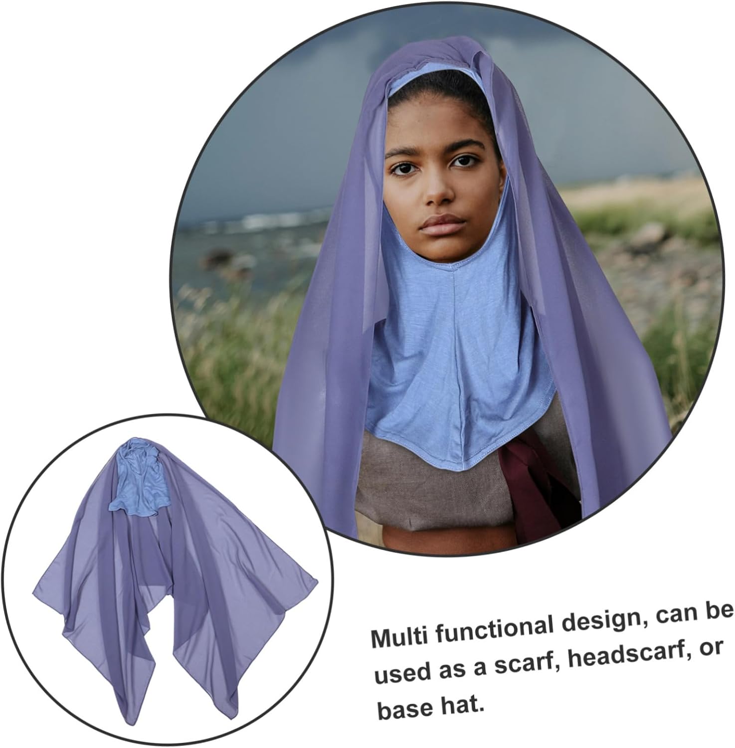 Blue Pinafore Denim Dress