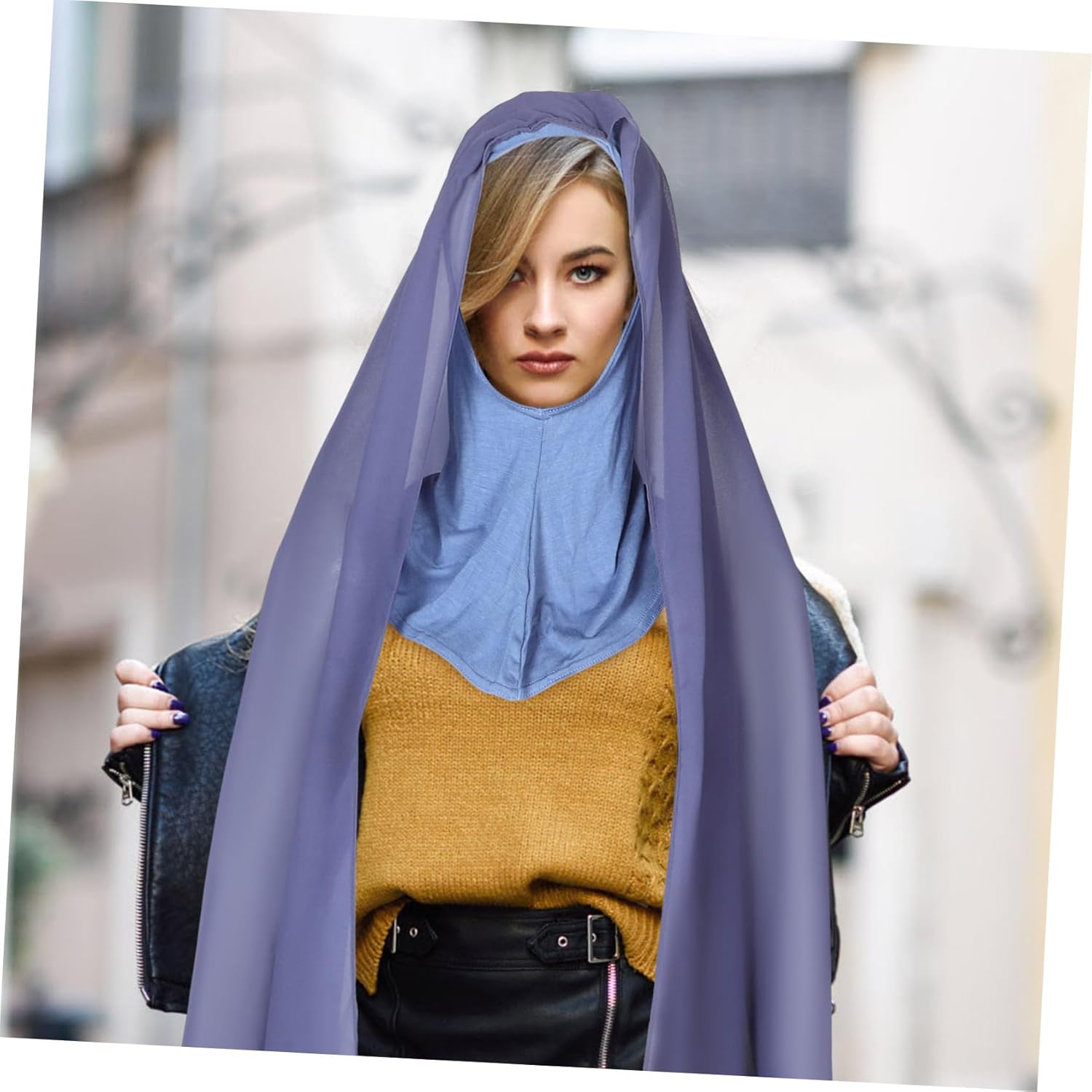 Blue Pinafore Denim Dress