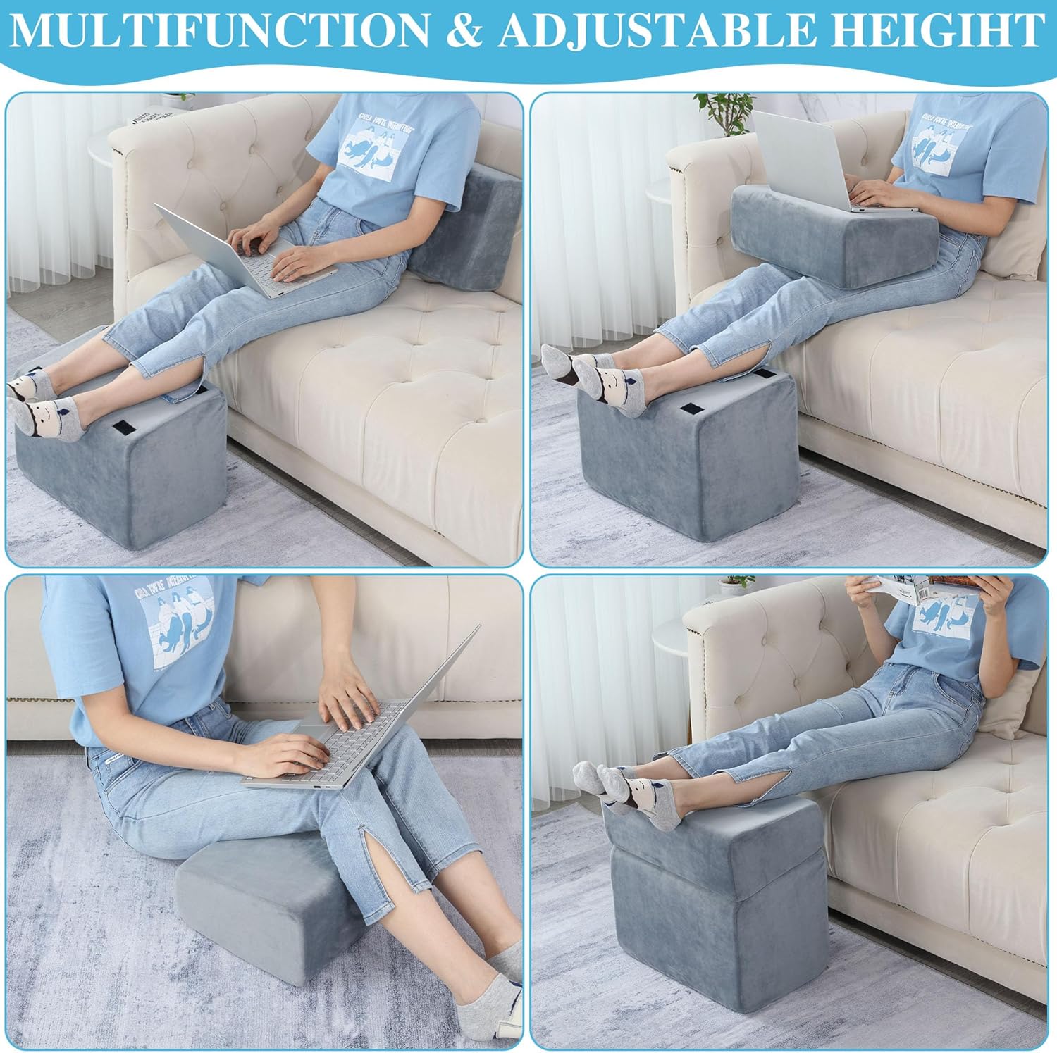 Blue Pinafore Denim Dress