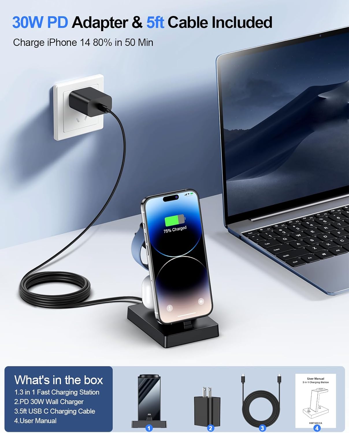 Blue Pinafore Denim Dress