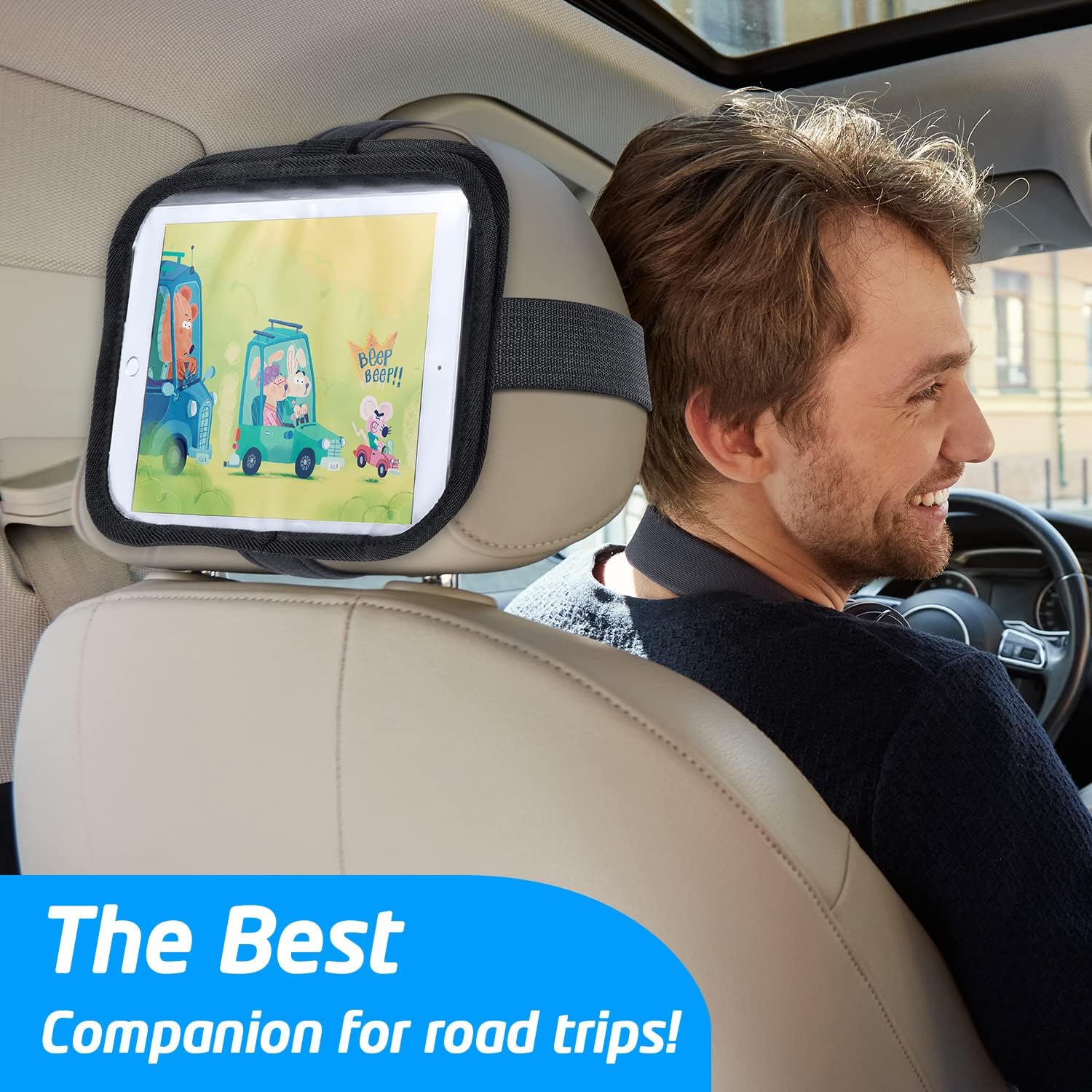 Blue Pinafore Denim Dress