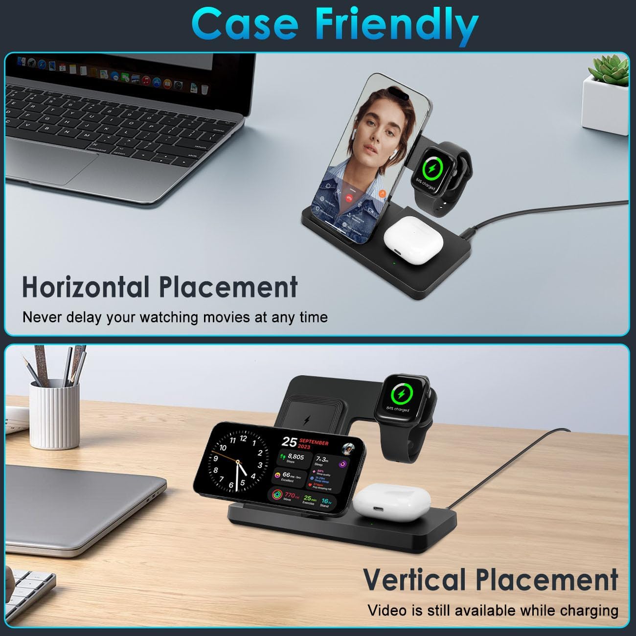 Blue Pinafore Denim Dress