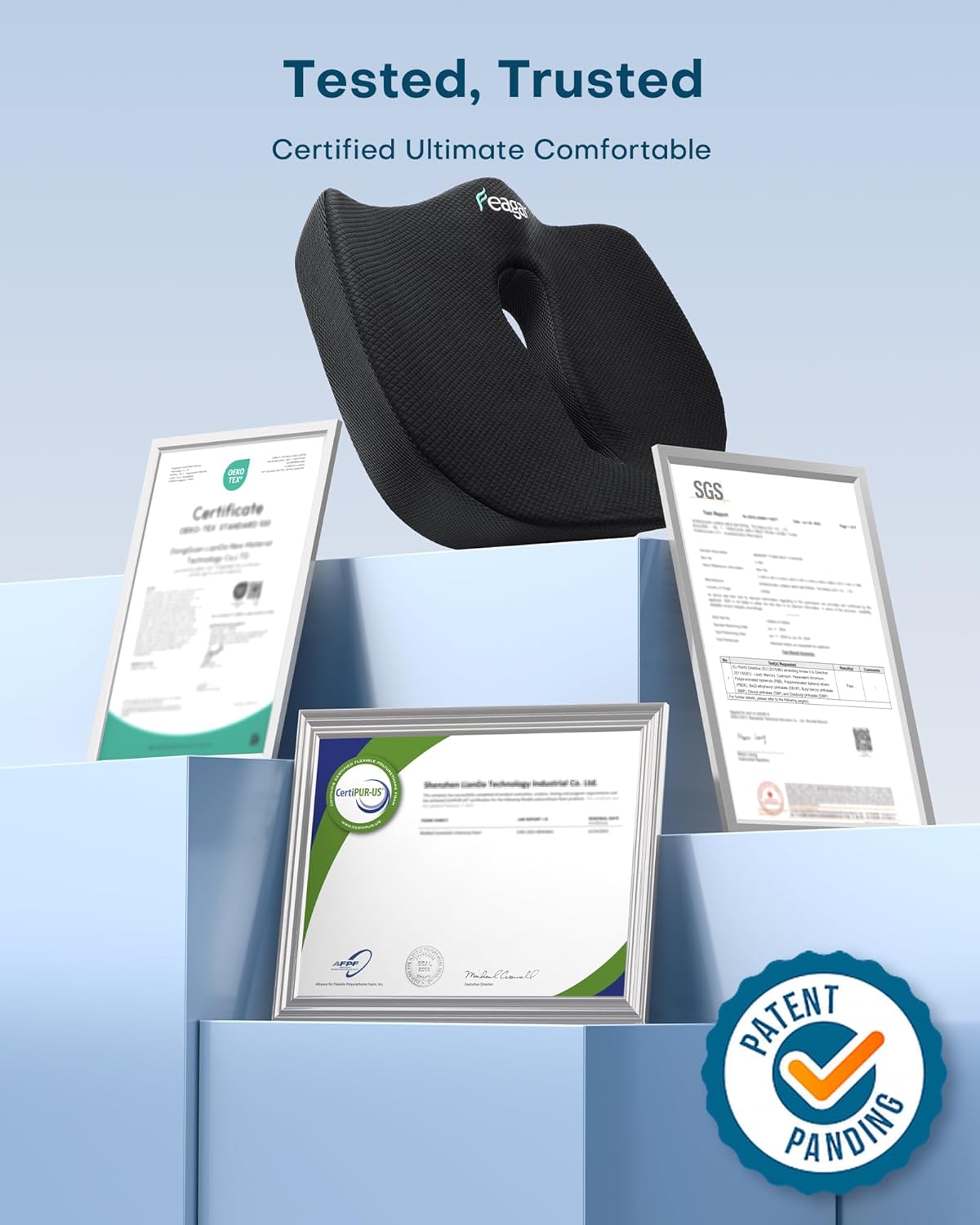 Blue Pinafore Denim Dress