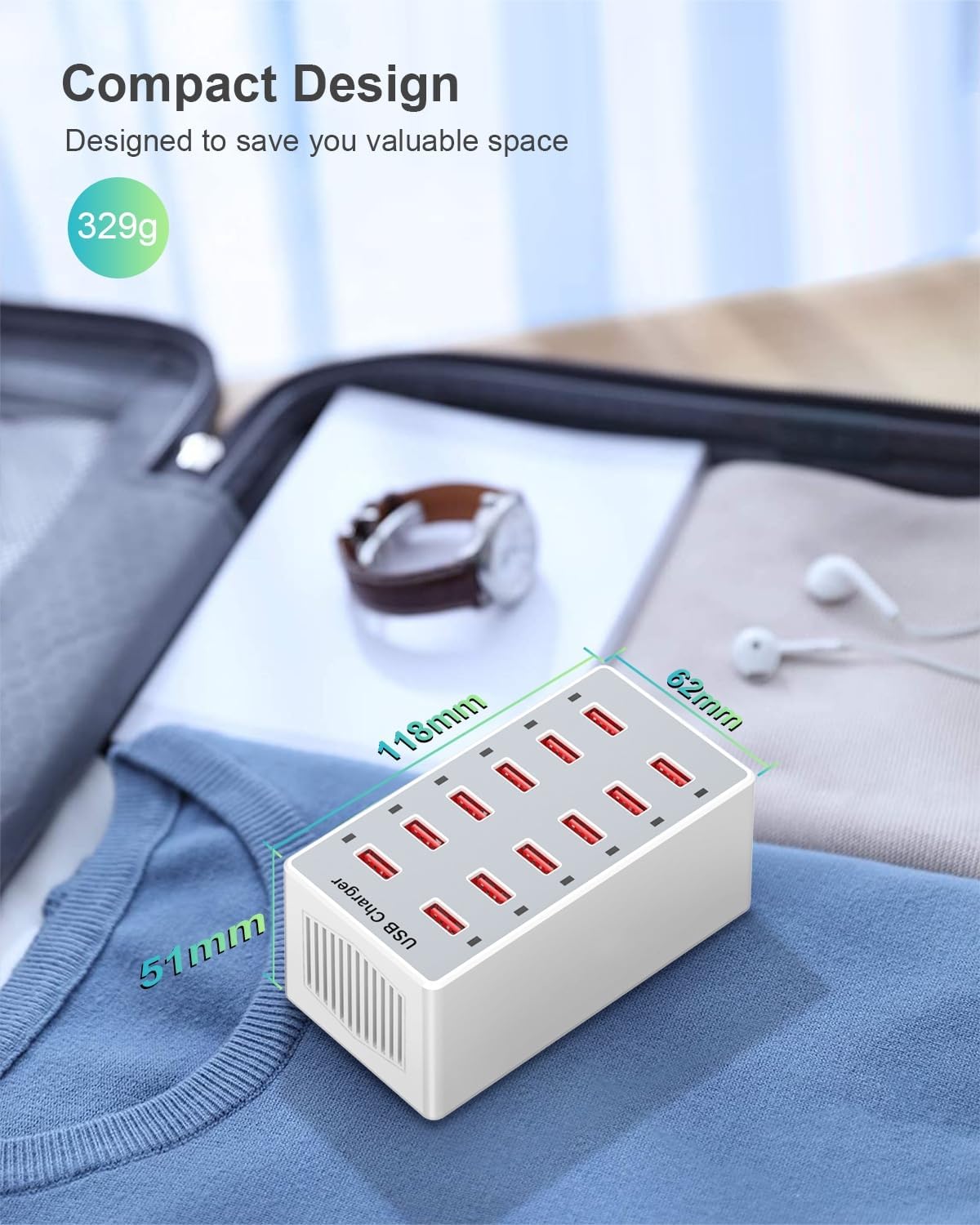 Blue Pinafore Denim Dress