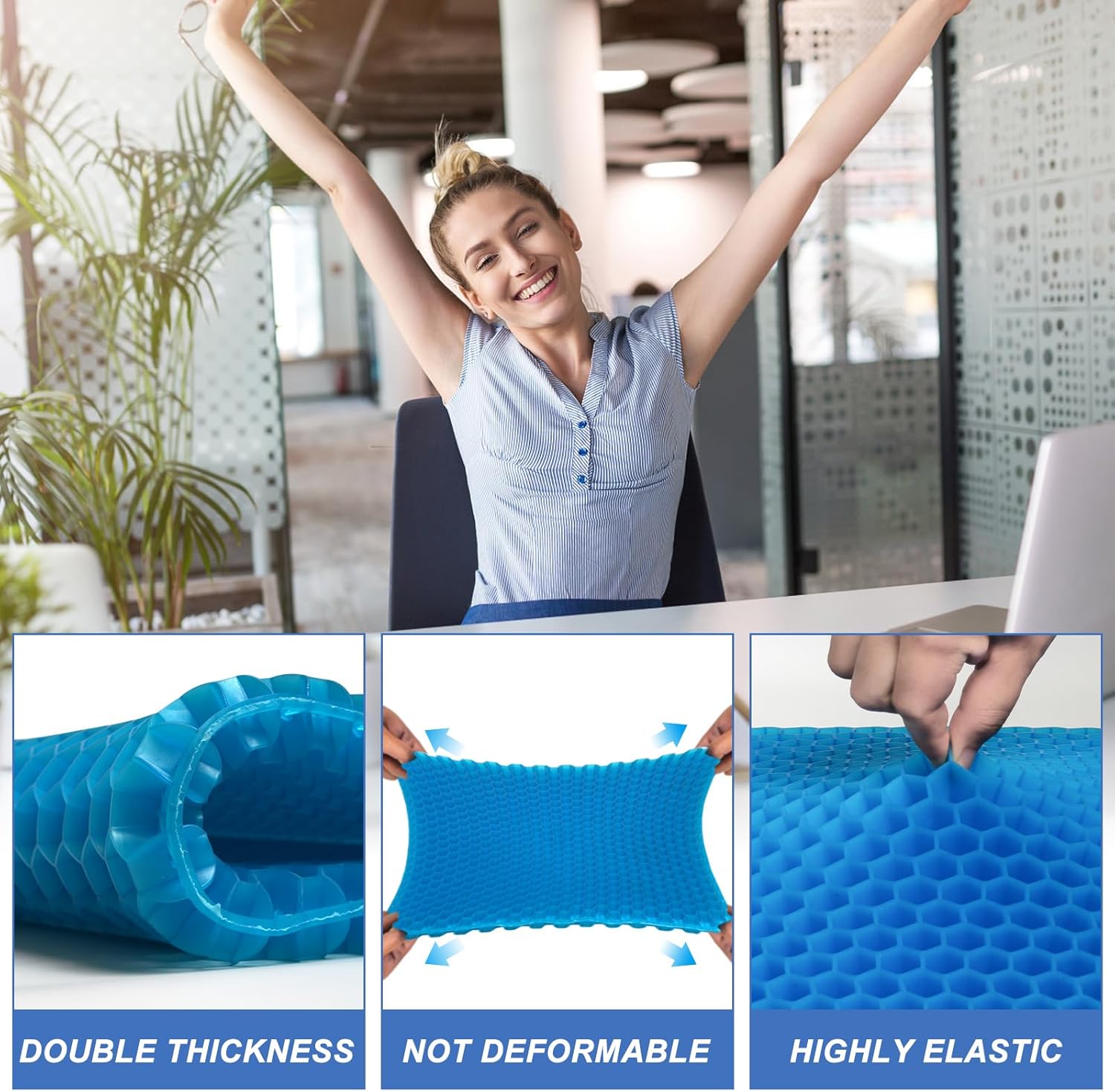 Blue Pinafore Denim Dress