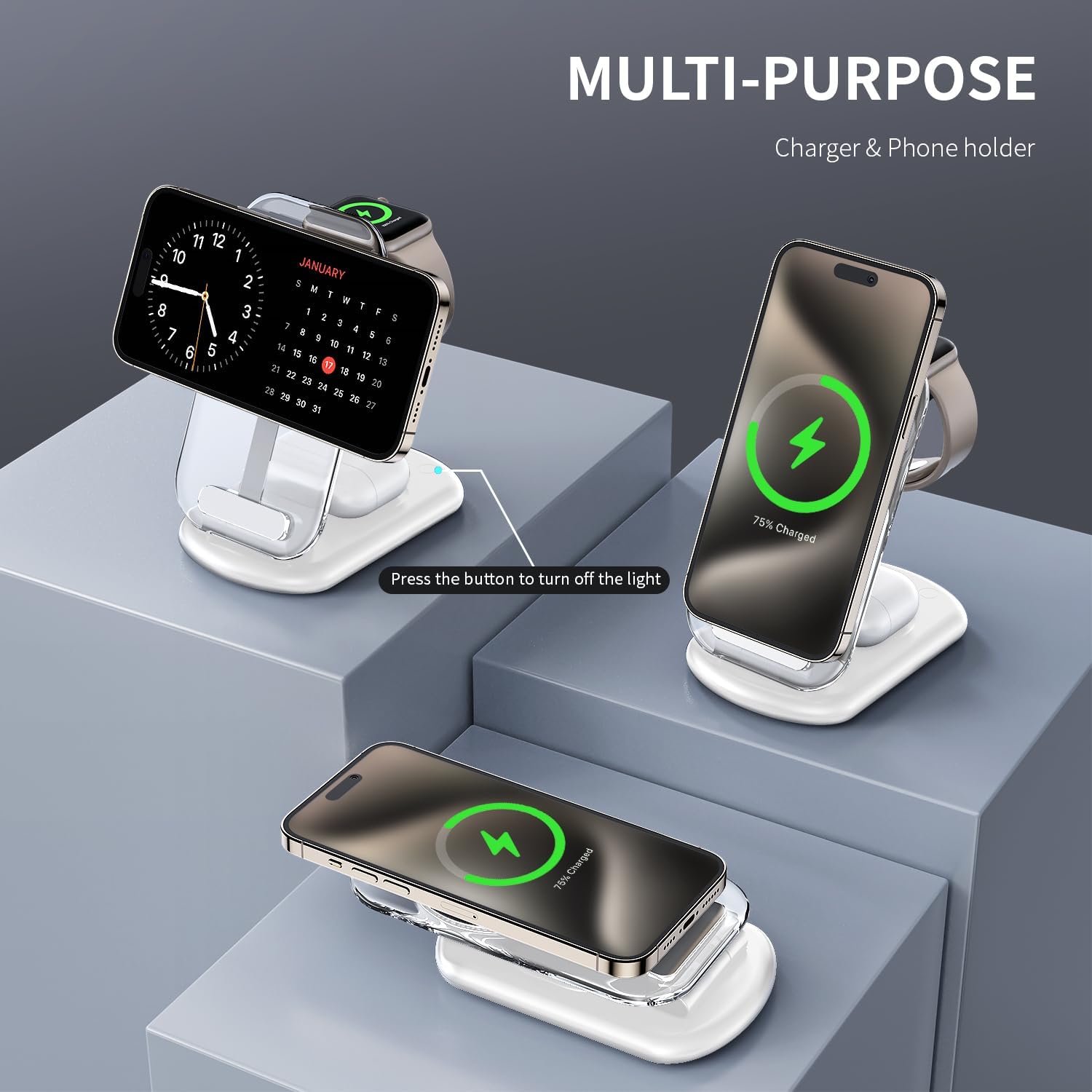 Blue Pinafore Denim Dress