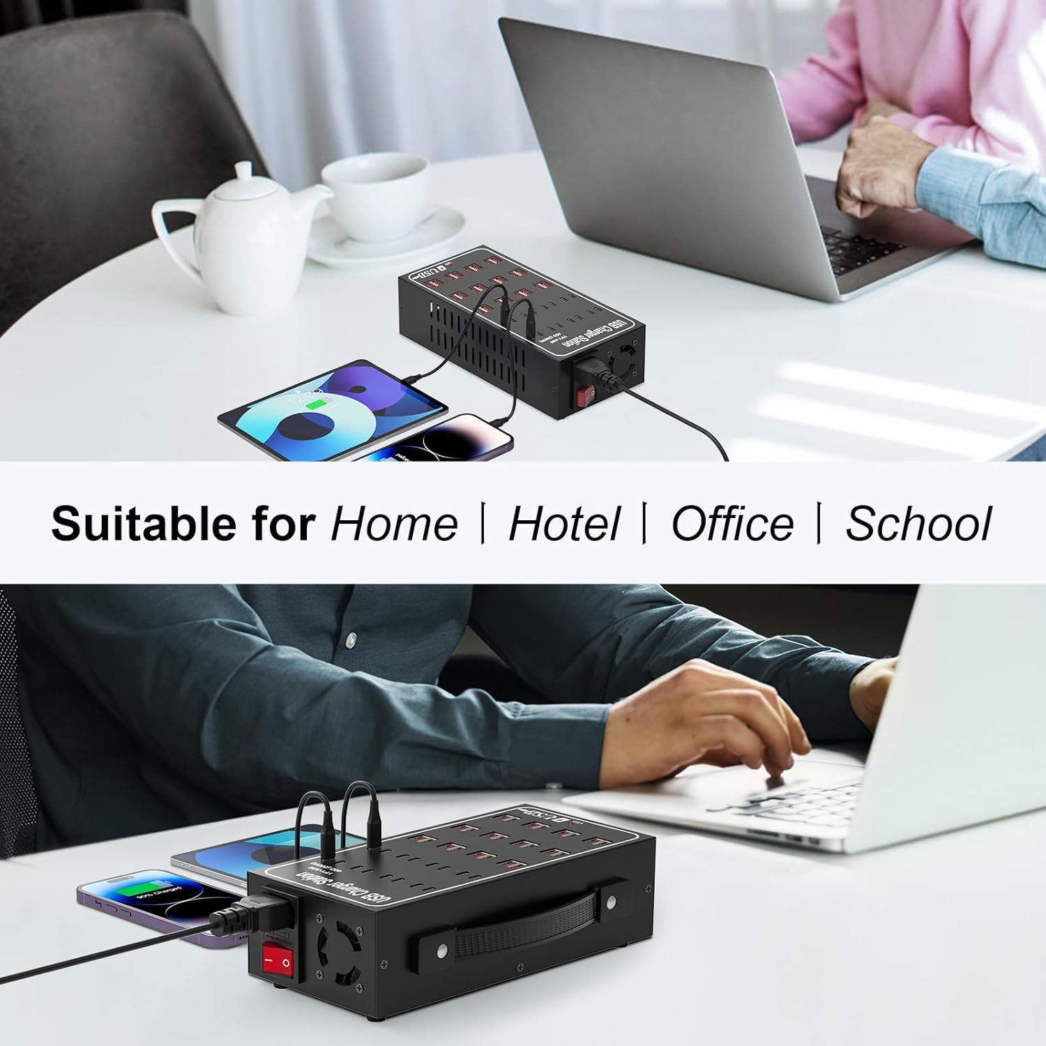 Blue Pinafore Denim Dress