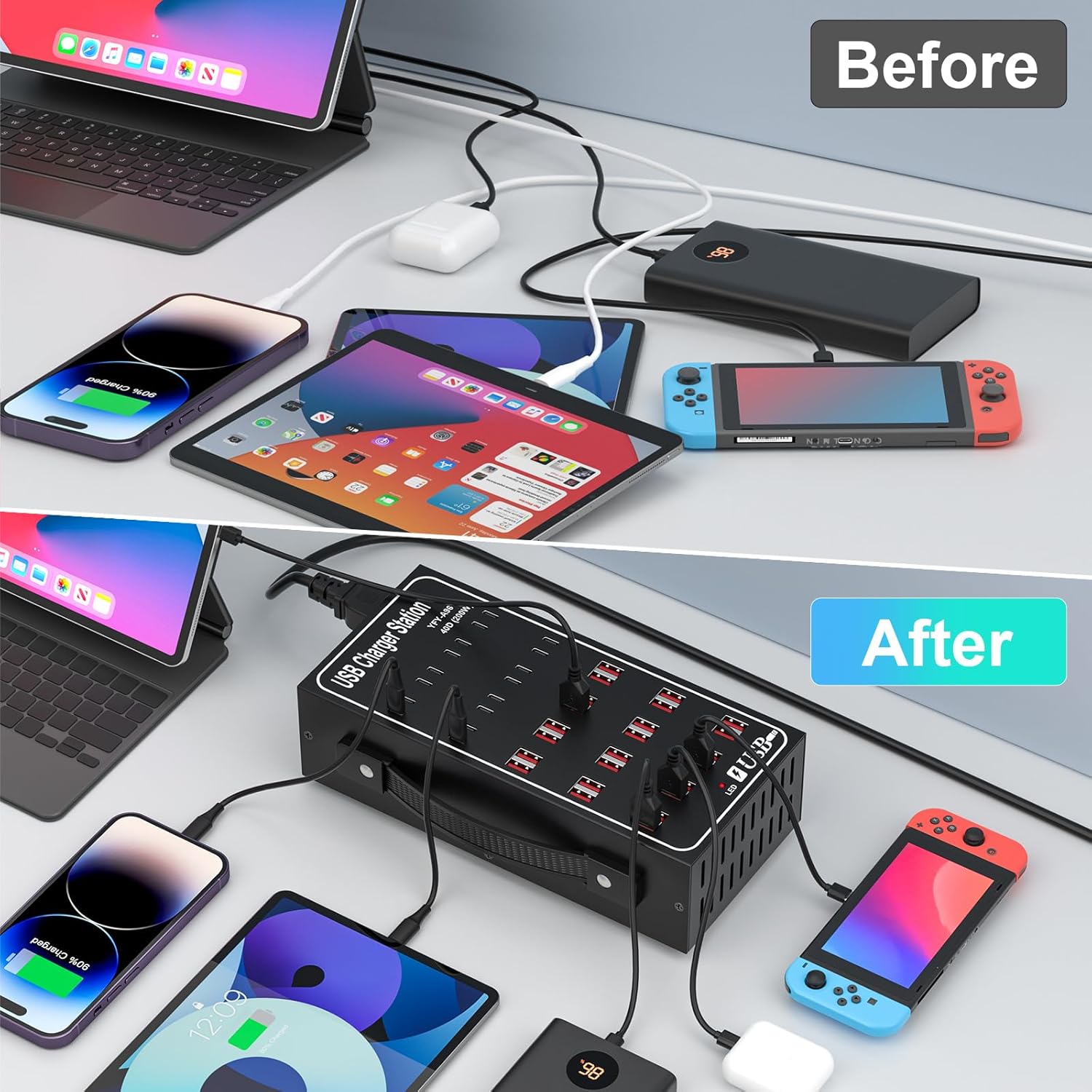 Blue Pinafore Denim Dress