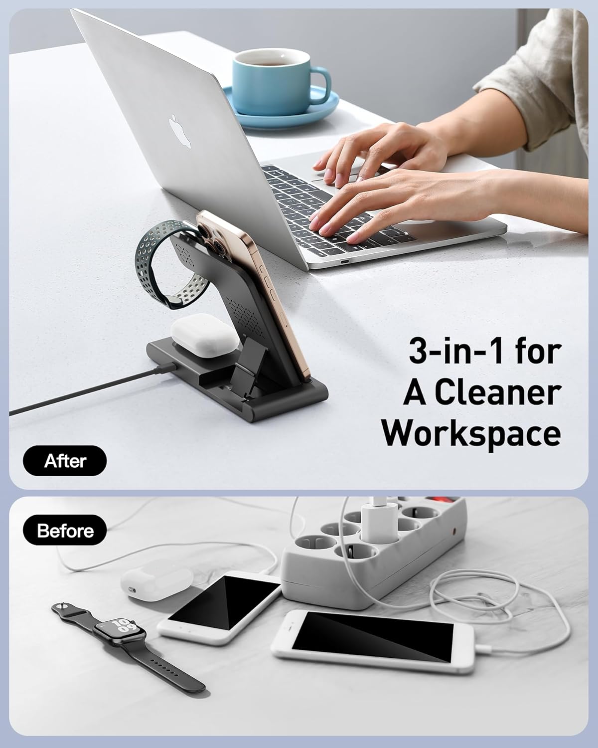 Blue Pinafore Denim Dress