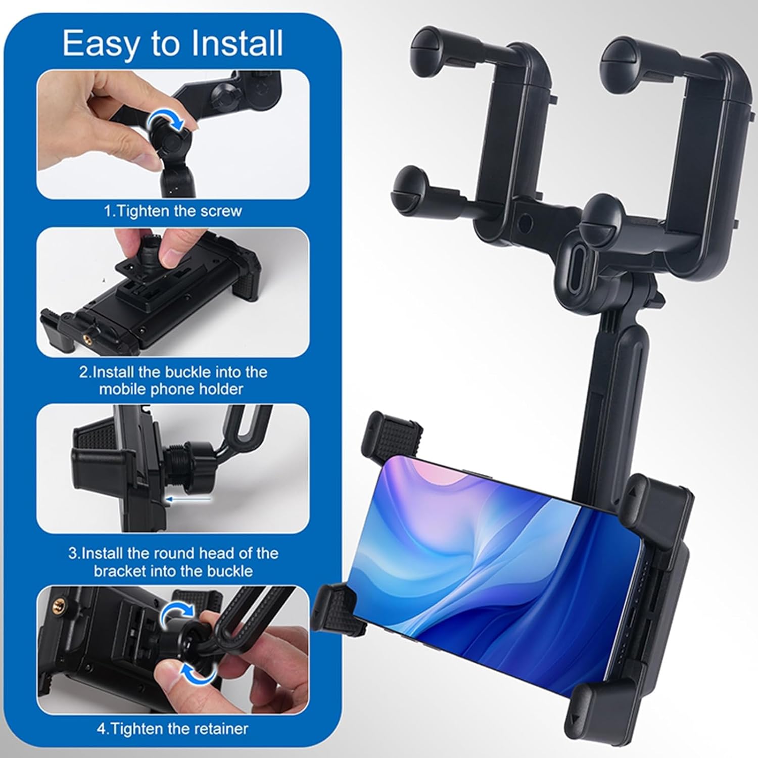 Blue Pinafore Denim Dress