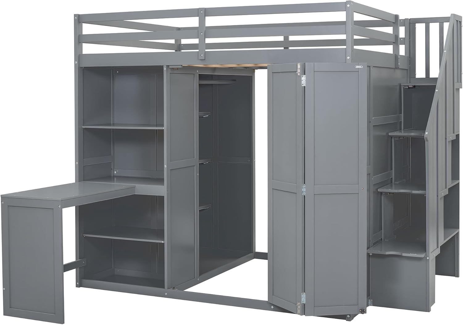 Blue Pinafore Denim Dress