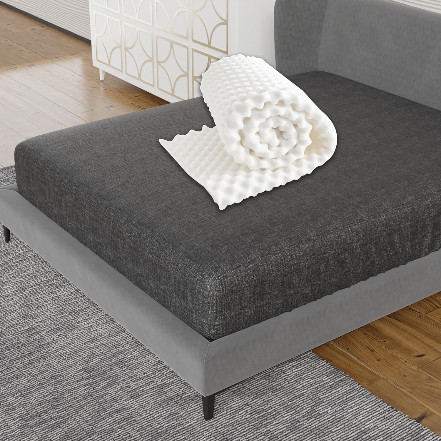 Blue Pinafore Denim Dress