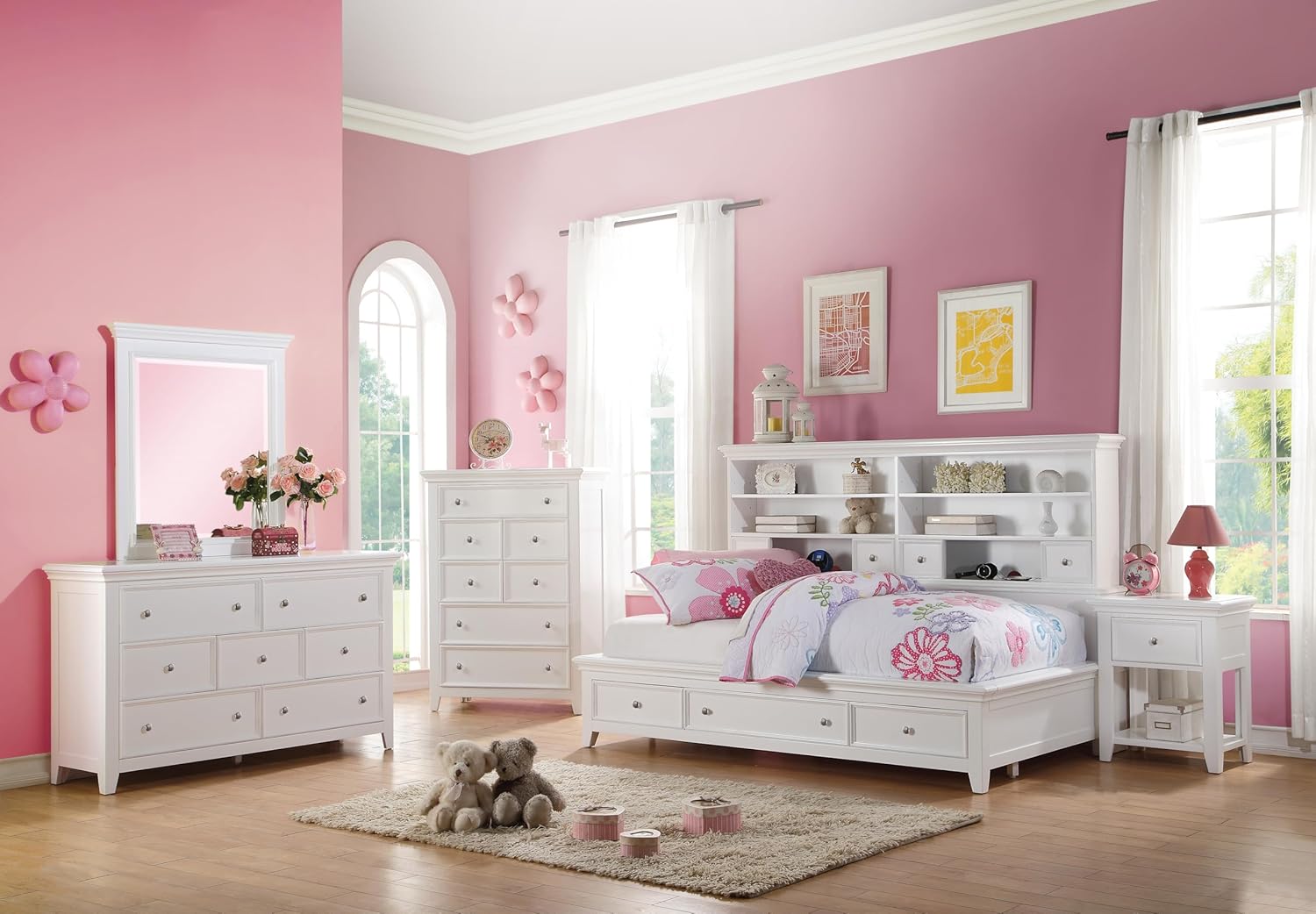 Blue Pinafore Denim Dress