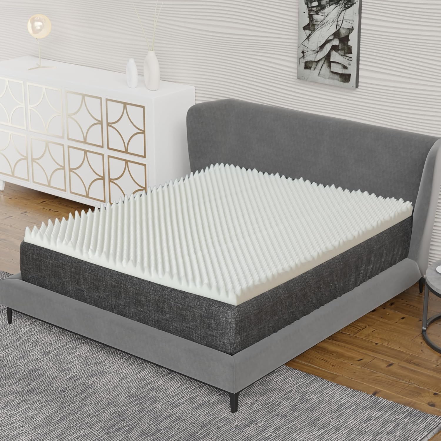 Blue Pinafore Denim Dress