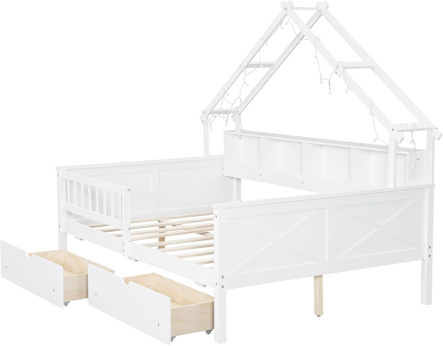 Blue Pinafore Denim Dress