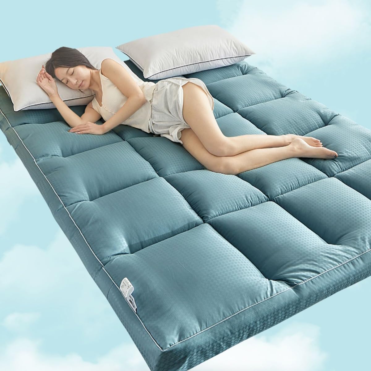 Blue Pinafore Denim Dress