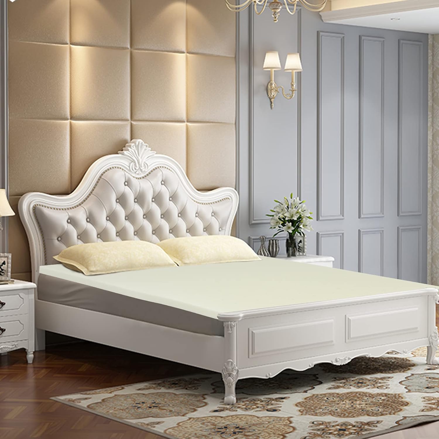 Blue Pinafore Denim Dress