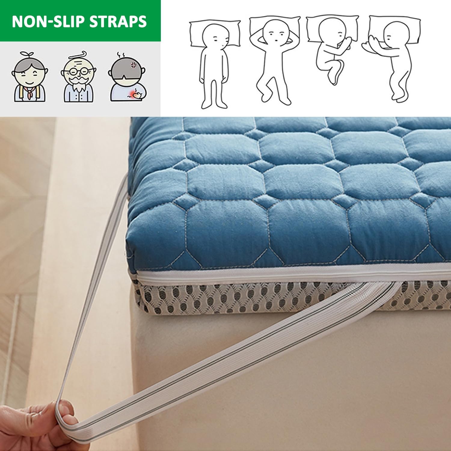 Blue Pinafore Denim Dress