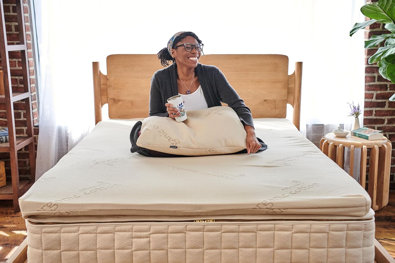 Blue Pinafore Denim Dress