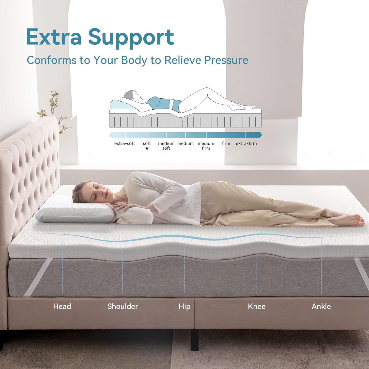 Blue Pinafore Denim Dress