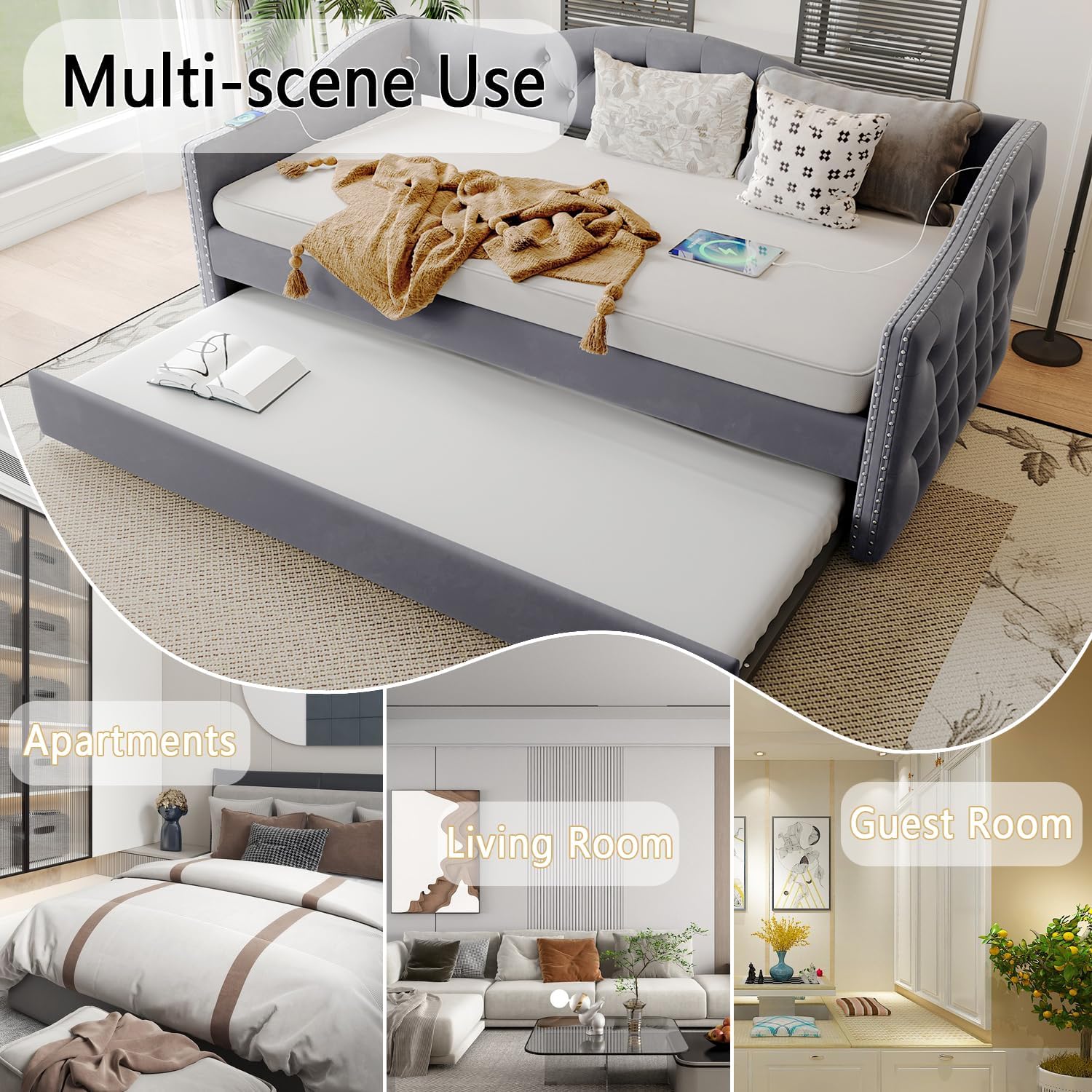 Blue Pinafore Denim Dress