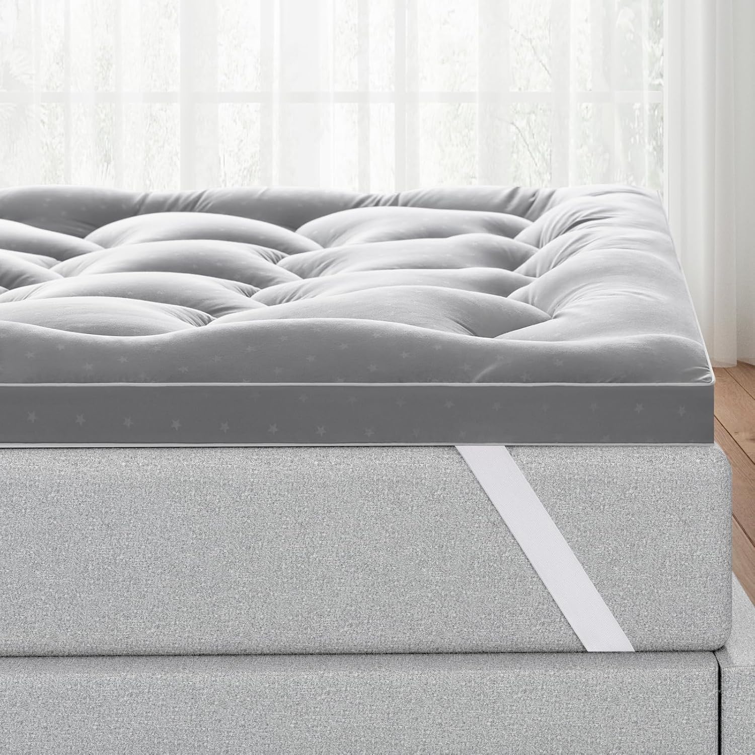 Blue Pinafore Denim Dress