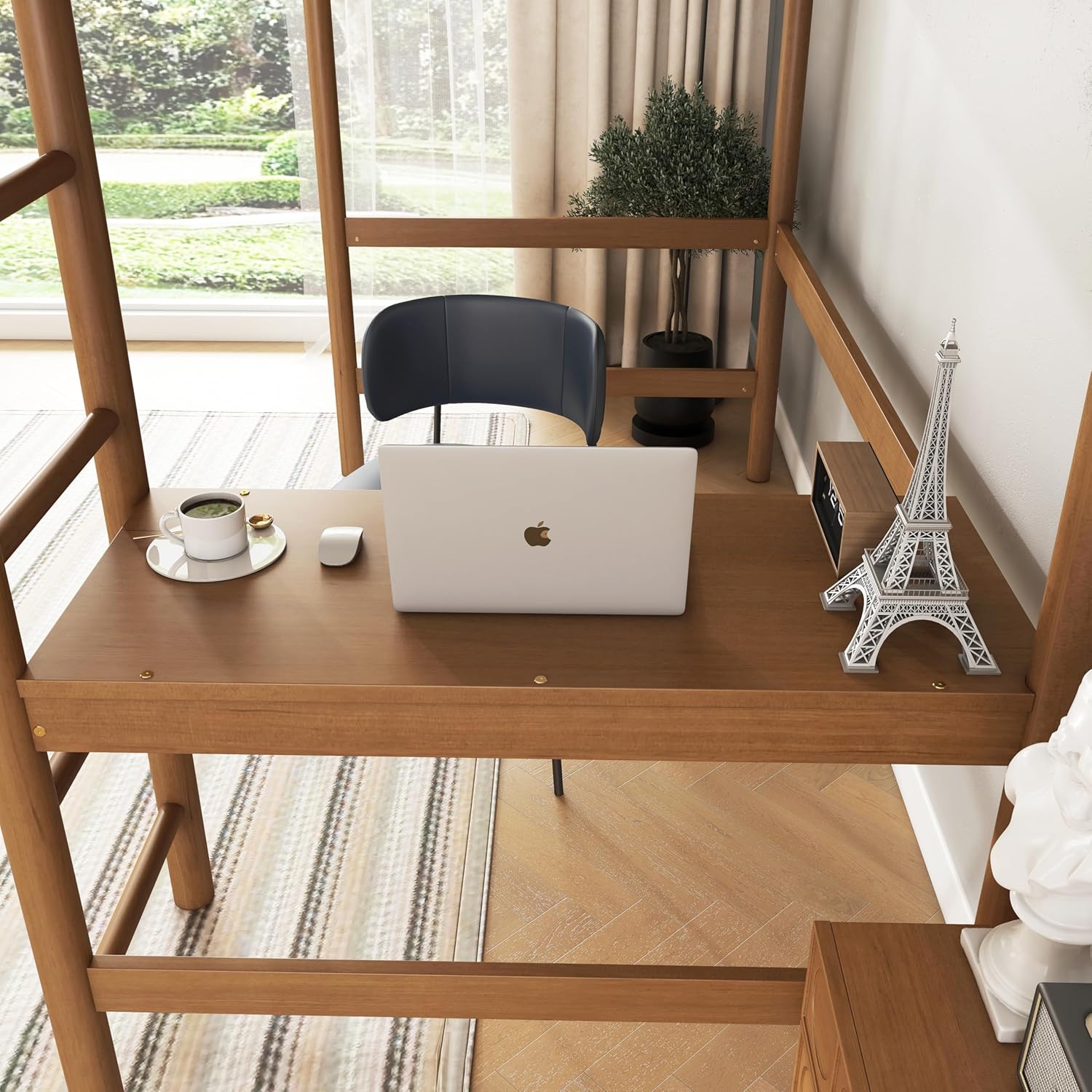 Blue Pinafore Denim Dress