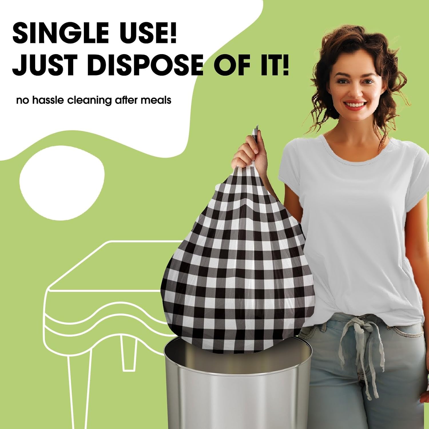 Blue Pinafore Denim Dress